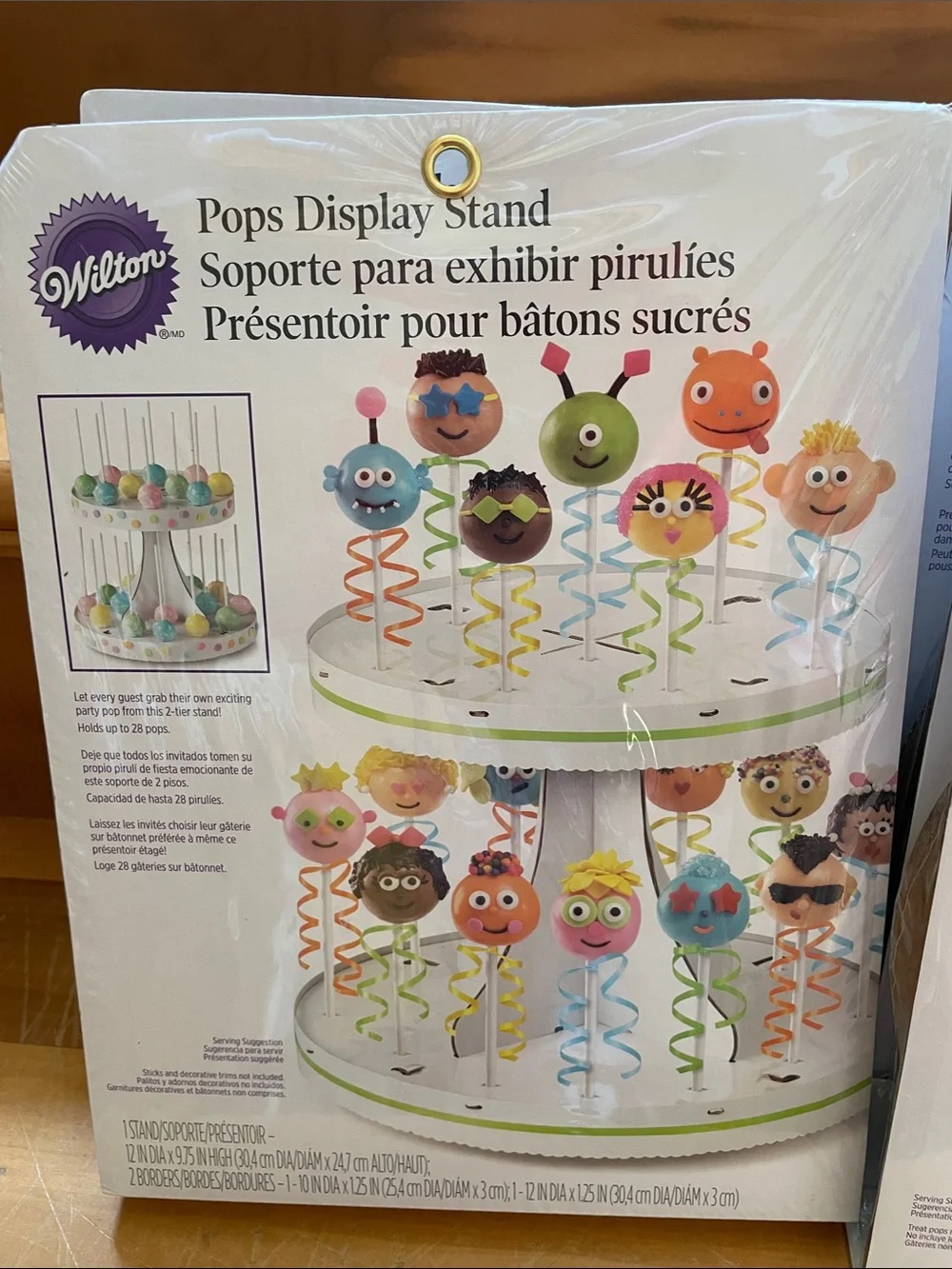 Wilton Treat Pops Stand(2) and Wilton Cake Pop Stand(3) set. (5 total )